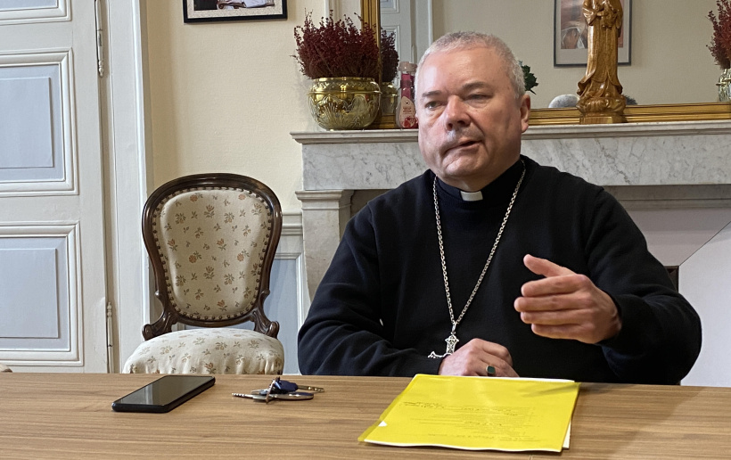 Yves Baumgarten, évêque du Puy, a repris en main les comptes du diocèse.