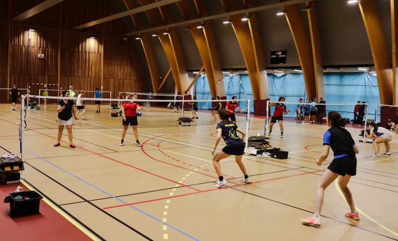 Le gymnase de Lantriac réservé au badminton ce week-end