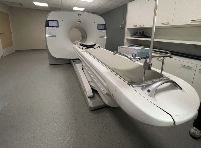 Le Petscan déjà en fonction