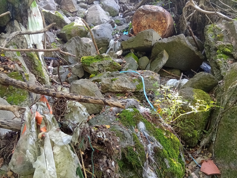 Des déchets toujours plus gros et plus nombreux en remontant à la source
