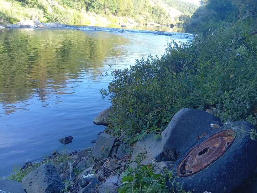 Les déchets enfouis arrivent à la Loire