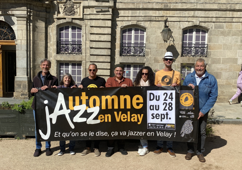 L'équipe de "Jazz en Velay" toujours à fond à chaque édition. 
