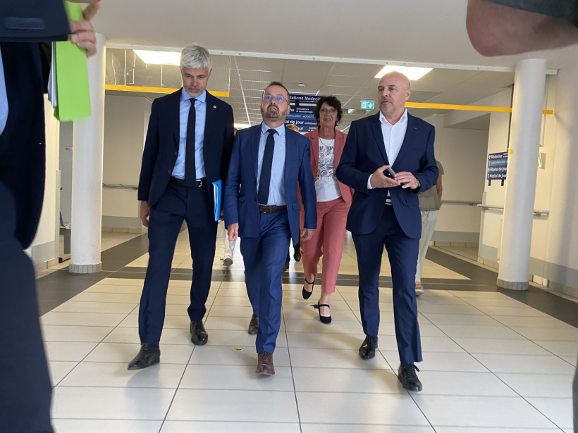 Visite de l'Hôpital Emile Roux