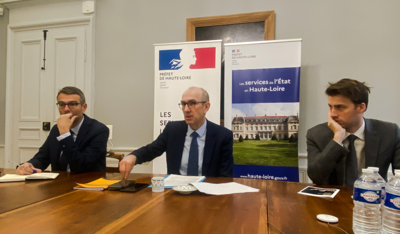 Le Préfet évoque la sécurité du département