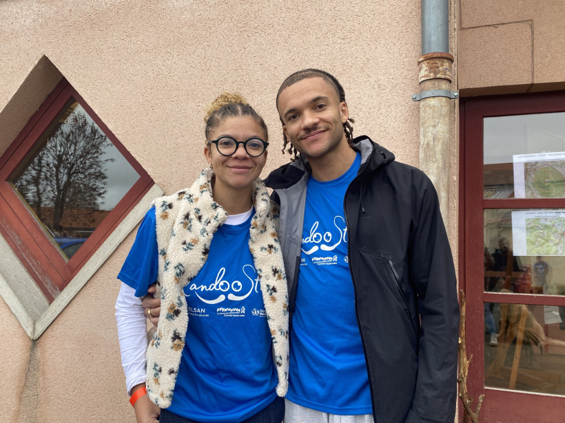 Nathan a taillé les moustaches pour l'occasion