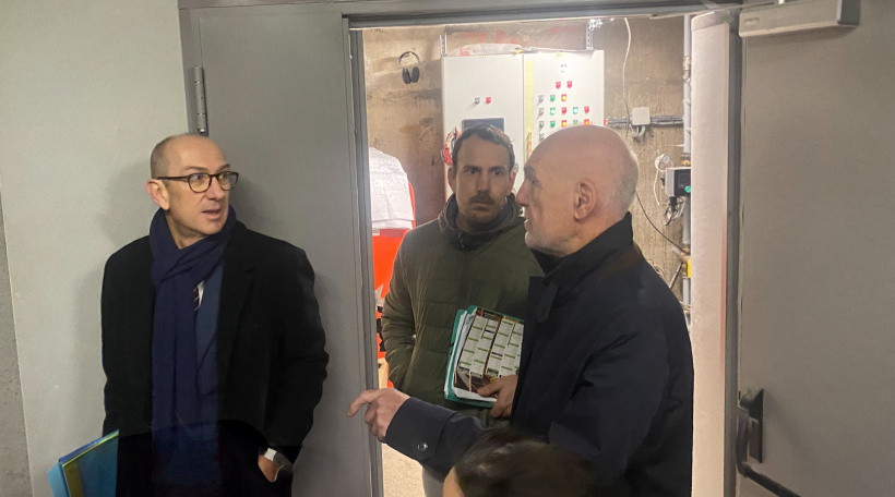 Découverte de la chaufferie 