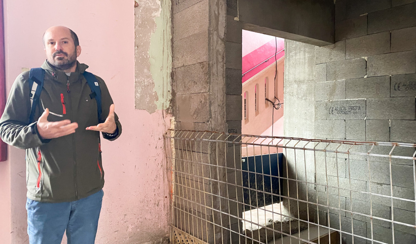 Vincent Danière, architecte à l'Atelier des Vergers