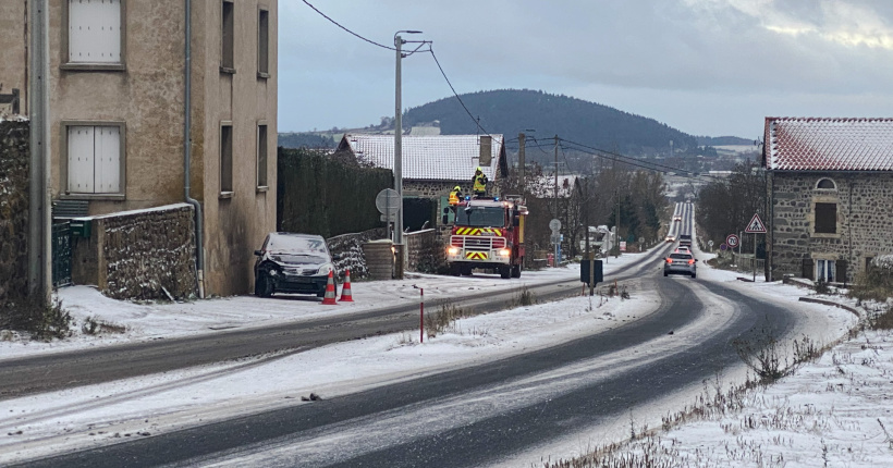 Les conditions climatiques ont rendu les routes glissantes