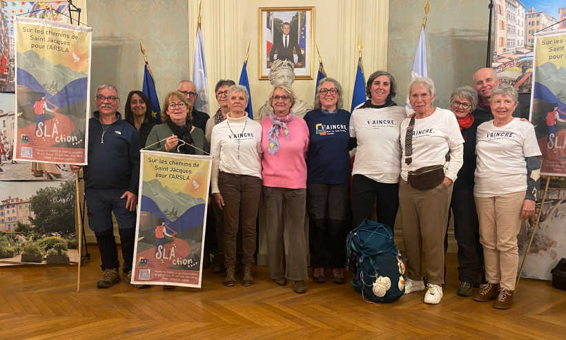 Certains participants à la randonnée sont venus soutenir Soline