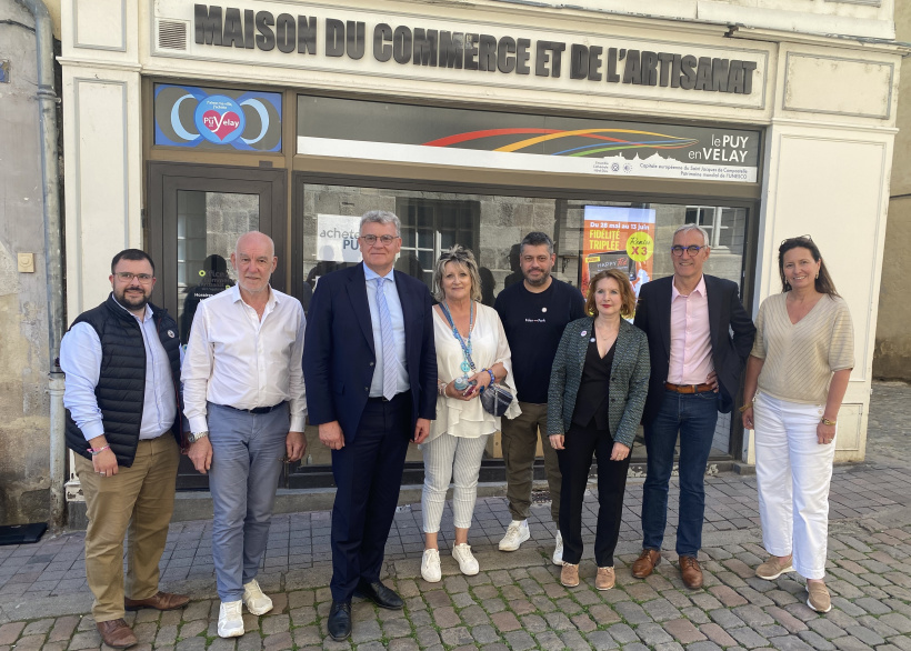 Les députés ont rencontré des élus et des acteurs commerciaux locaux