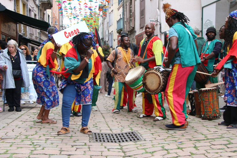 Les congolais ambiance le public