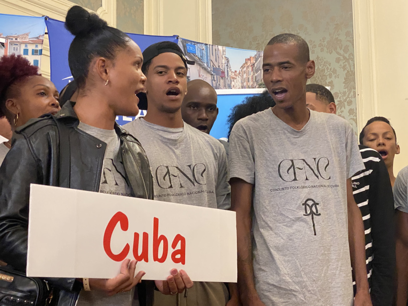 Un chant puissant pour le cuba