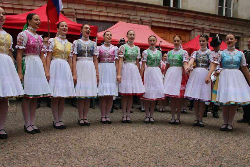 Les chanteuses venues de Slovaquie