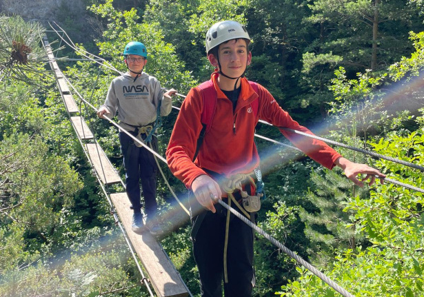 Des jeunes de Jules Vallès qui n'ont pas froid aux yeux. 