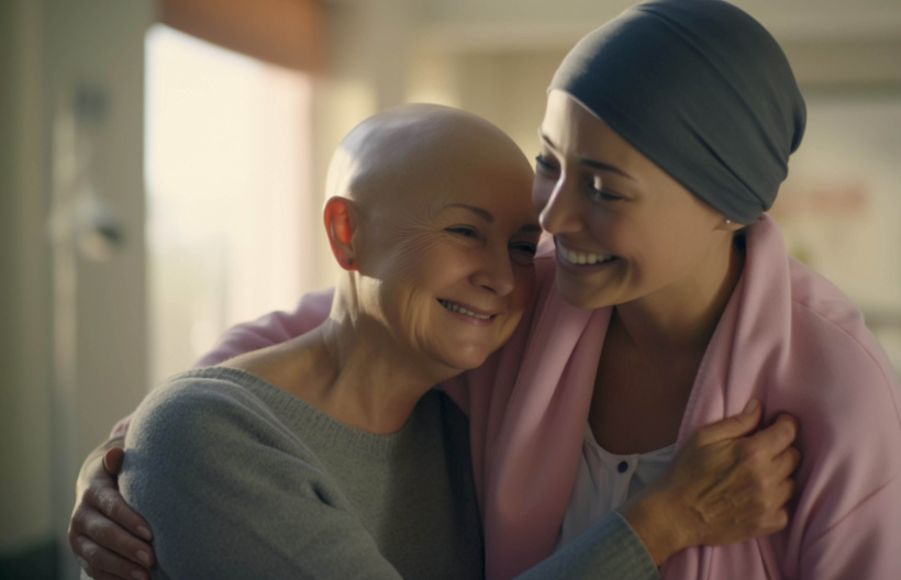 Le soutien des autres est aussi important que les traitements médicaux contre le cancer.