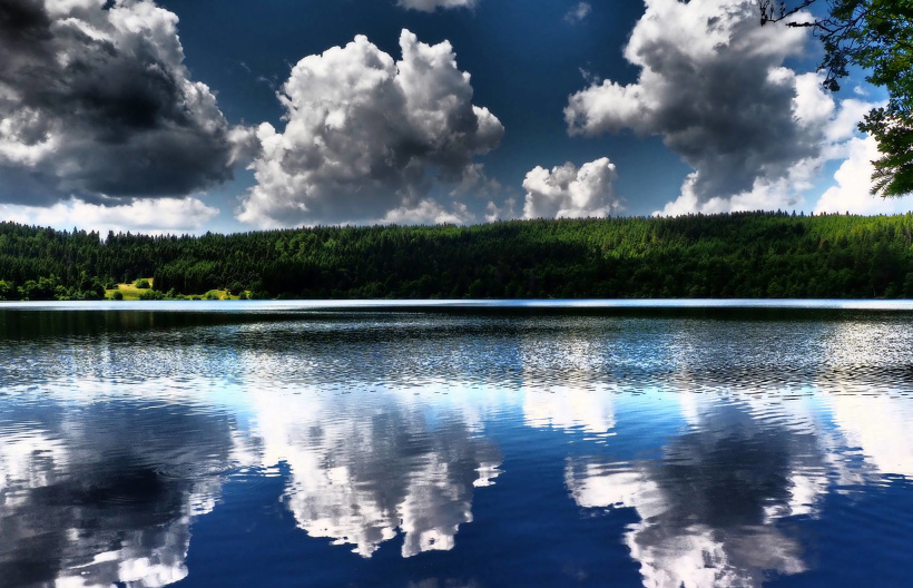 Le lac du bouchet 