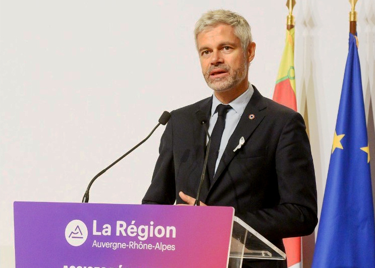 Laurent Wauquiez, ex Président de la Région AuRa. 