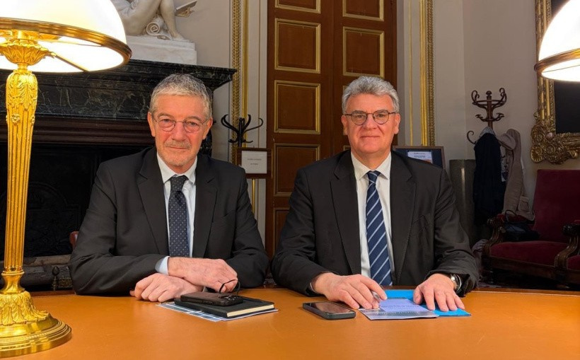 Laurent Lhardit et Jean-Pierre Vigier