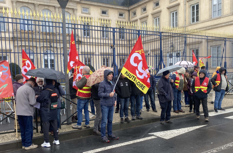 Depuis le début de l'année 2024, c'est la 3ème mobilisation des retraités en Haute-Loire.