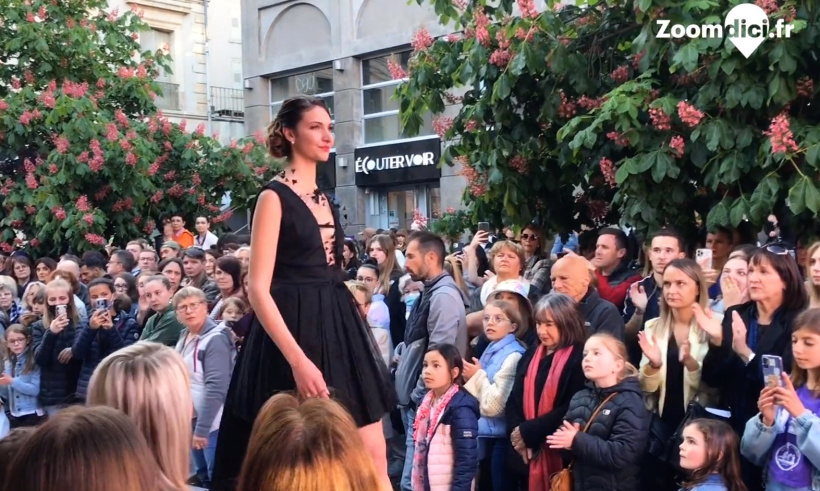 Lors de la première édition de la Fashion Week Ponote.