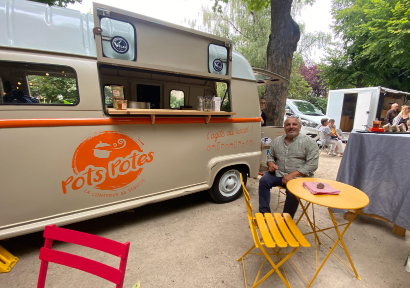 Pots potes propose des plats en bocaux