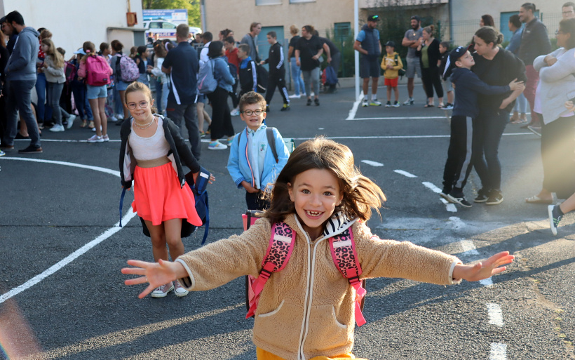 La rentrée scolaire, source d'émotions pour les enfants et aussi pour les parents. 