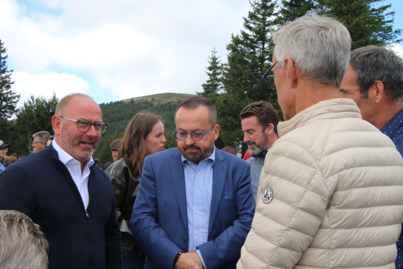 Laurent Duplomb et Yanick Neuder