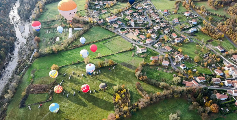 Les montgolfières s'emparent du ciel