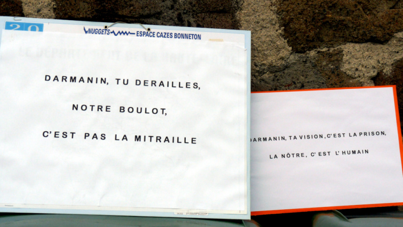 Messages à l'attention du Garde des Sceaux, Gérald Darmanin