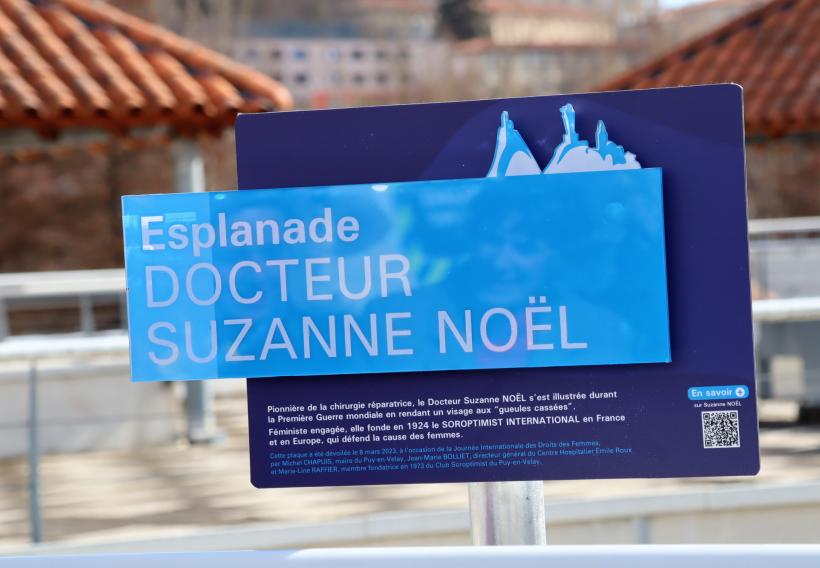 Suzanne Noël, des doigts de fée, un cœur en velours et des convictions en acier. 