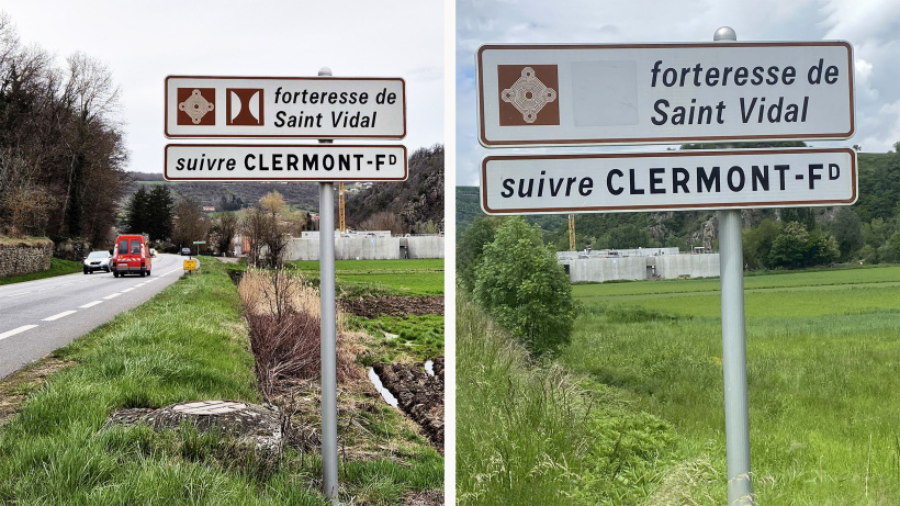 Avant/Après. Les indications ont été rectifiées après 6 ans de fausses informations. 