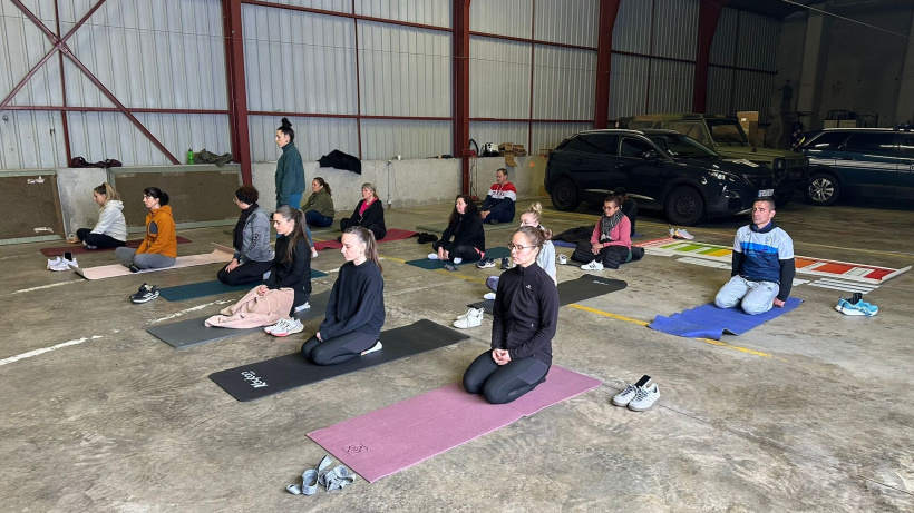 Cours de yoga avec Mélissa