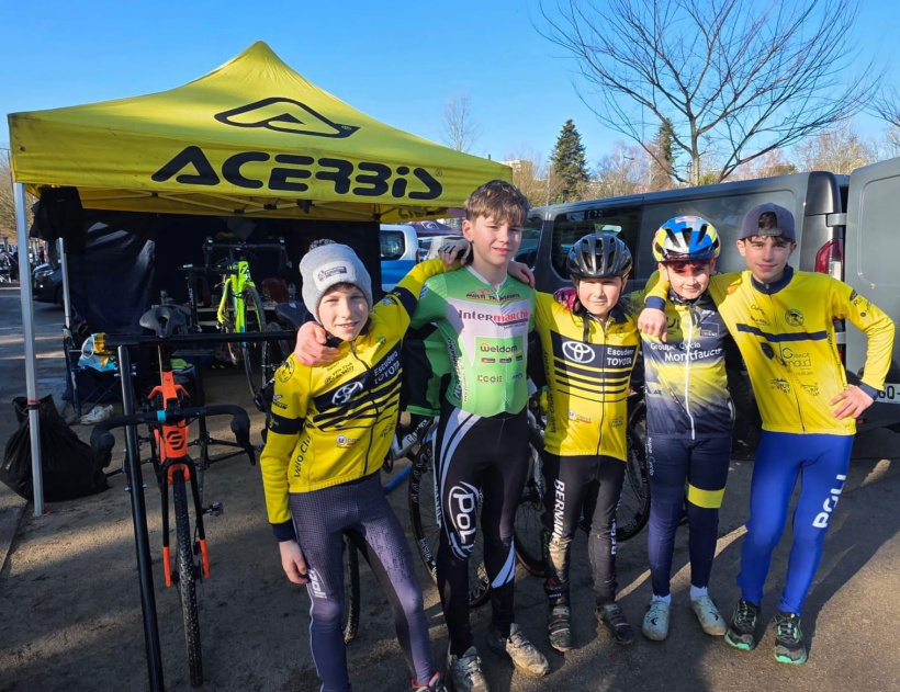 Les cinq participants qui ont représenté la Haute-Loire 