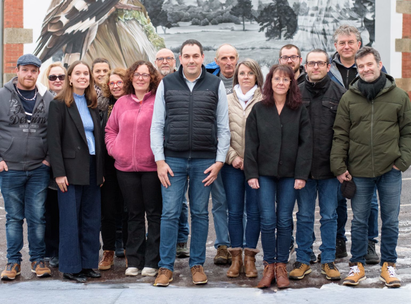 La liste du maire sortant "Cayres, Ensemble continuons à avancer".