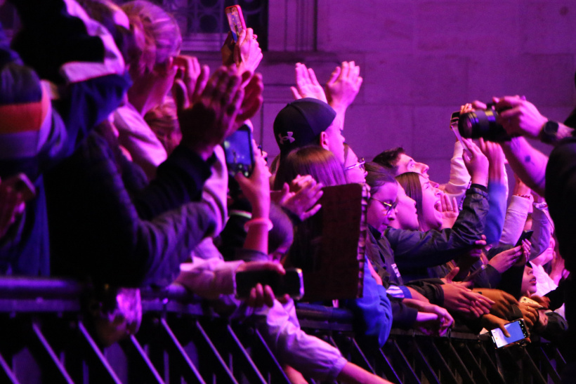 le public est en folie