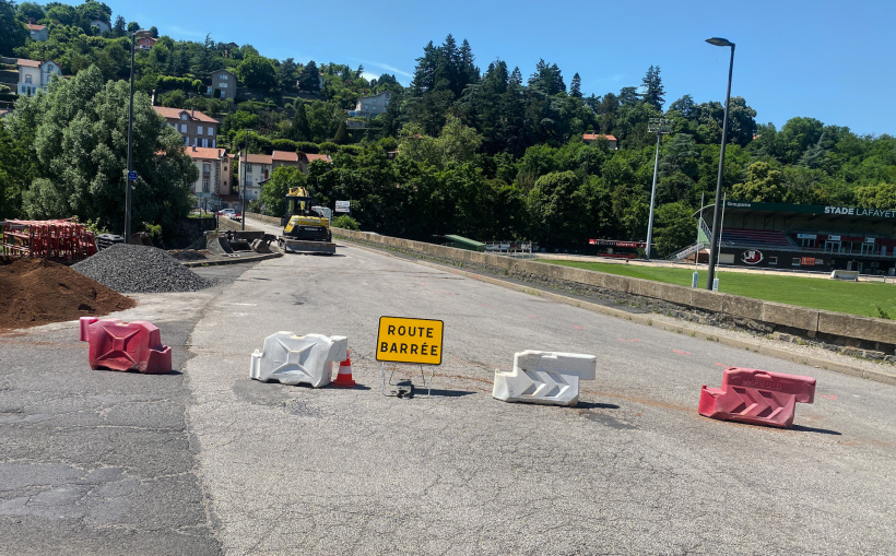 Le pont Lafayette, un secteur à vivement éviter si l'on circule à vélo. 