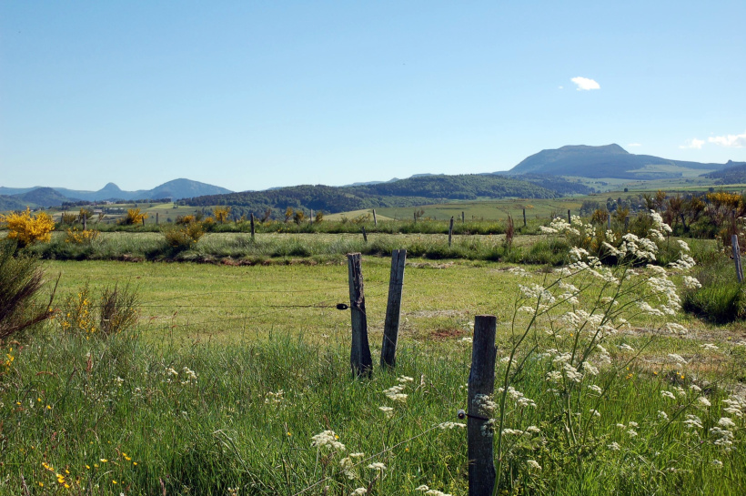 Le plateau de la Chaux vers les Boutières