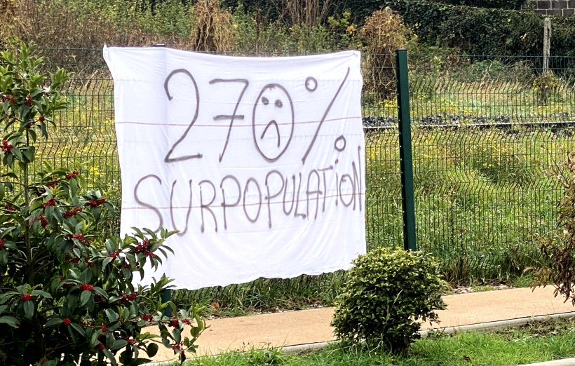 La Maison d'arrêt du Puy a l'une des surpopulations carcérales les plus élevées de France