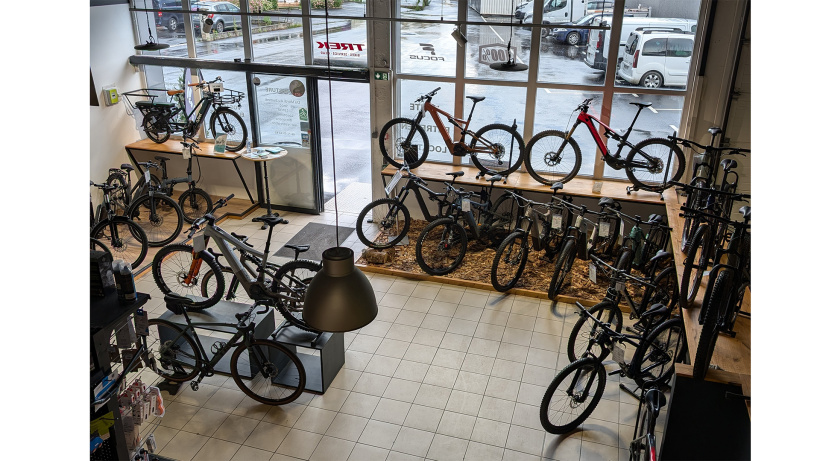 Une large gamme de vélos