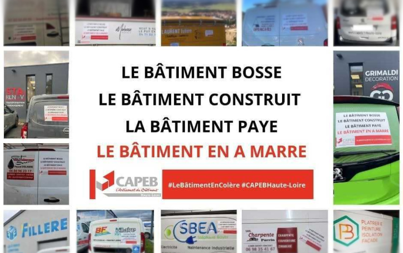 Quatre phrases pour un constat... la colère et l'inquiétude au sein de la Capeb 43.