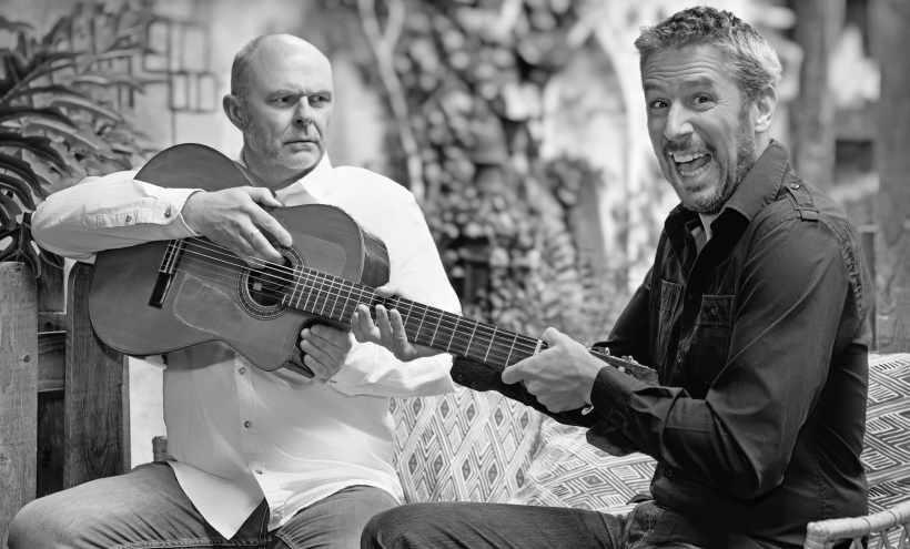 Yvan Marc (à gauche) et Rémi Peyrache, deux fines lames de la chanson française. 