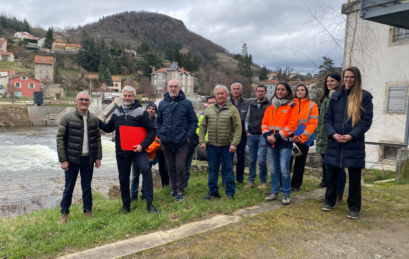 Elus, entrepreneurs, collaborateurs ont fait le point avant le début des travaux