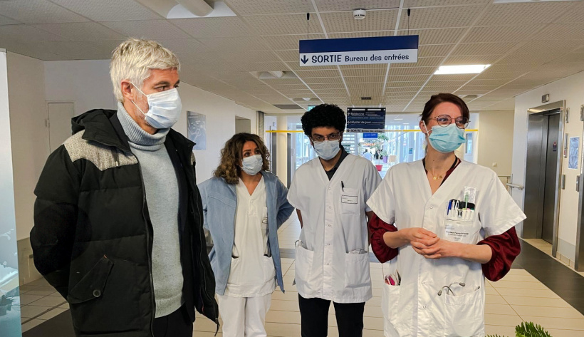 Laurent wauquiez, Charlotte Liotard, vincent Allaguy et Fanny Roche