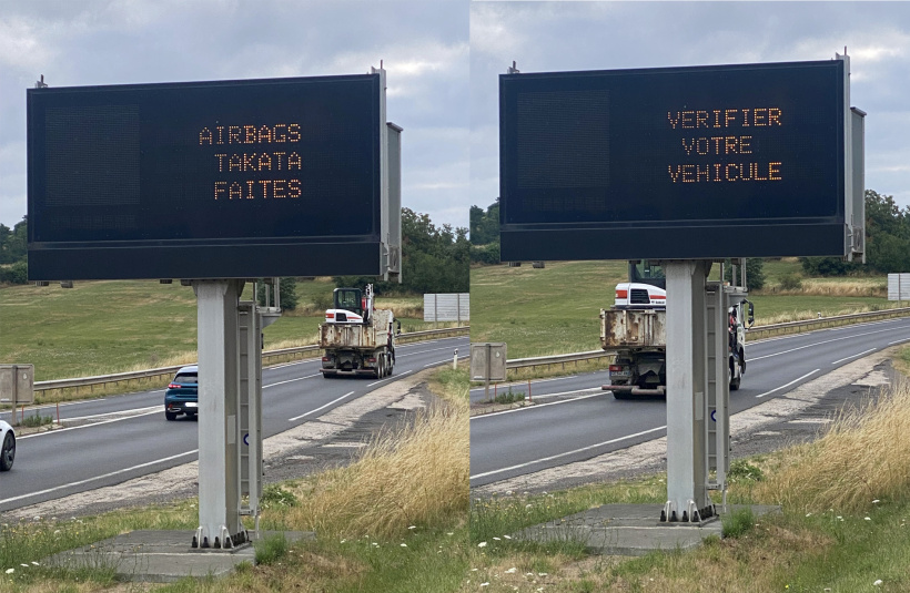 Les panneaux qui alertent