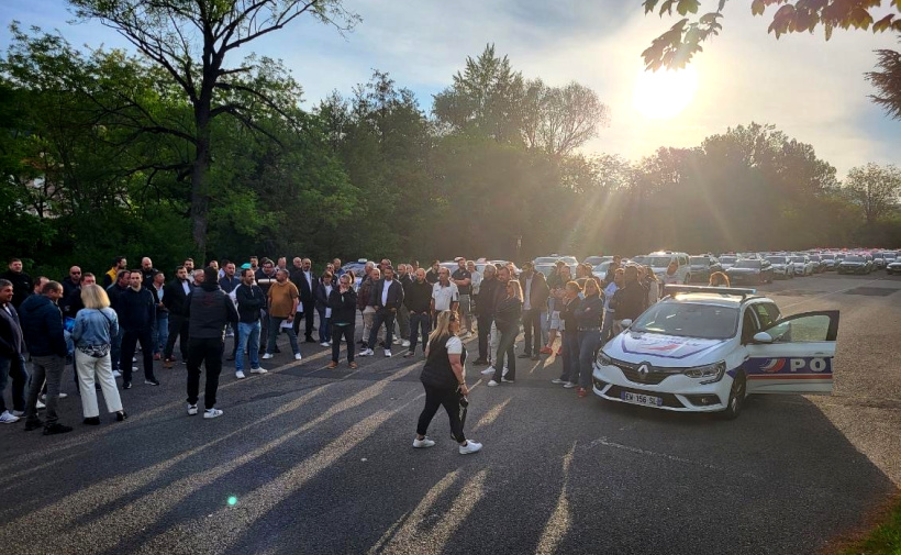 De nombreux professionnels du secteur ont participé à la manifestation. 