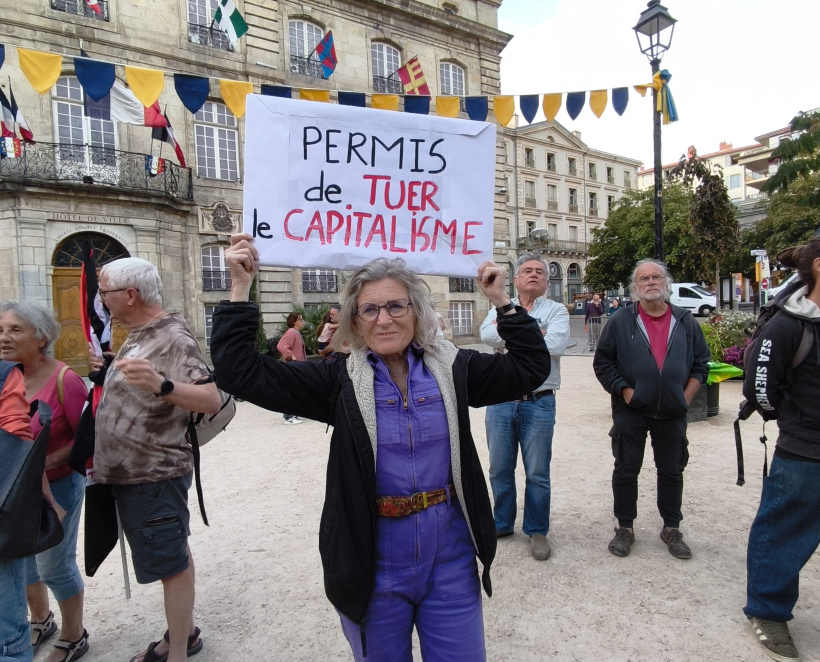 Une militante 