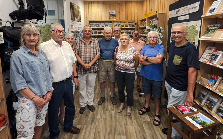 Rencontre entre passionnés de randonnée