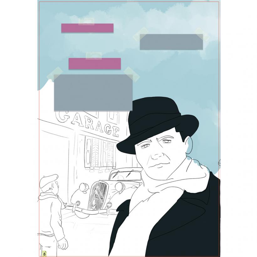 La page sur Jean Moulin dans le livre à venir.