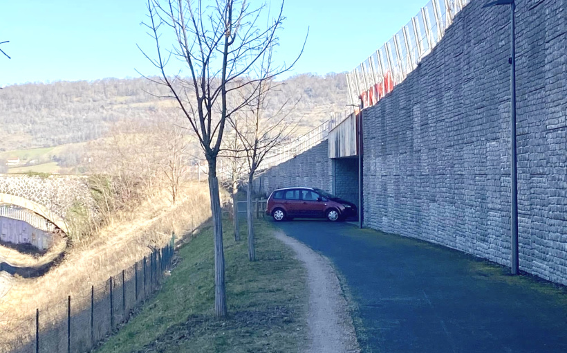 La voie verte... pas si verte à cause de certains. 