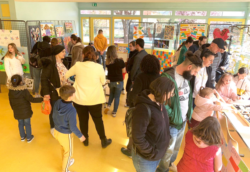 Les parents ont découvert les riches collections des enfants 